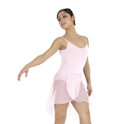 חצאית מעטפת של פלום מבד שיפון