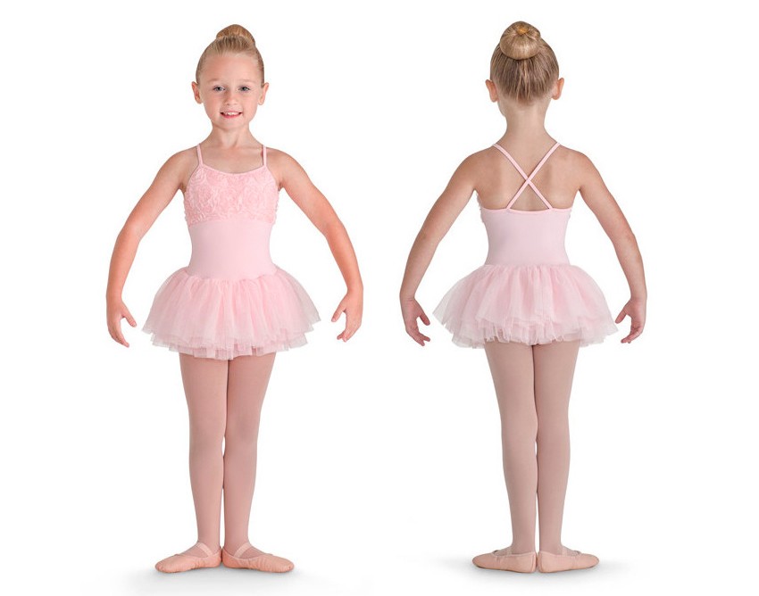 שמלת טוטו עם טול פרחים של בלוך ממיקרופייבר