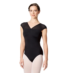 בגד גוף Milagros מיקרופייבר בשילוב רשת