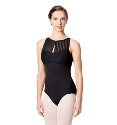 בגד גוף Elvira מיקרו עם רשת