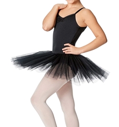 שמלת טוטו לילדות 4 שכבות