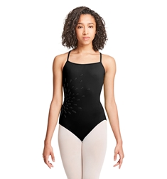 בגד גוף כתפייה דקה של MIRELLA . הדפסת עלי כותרת