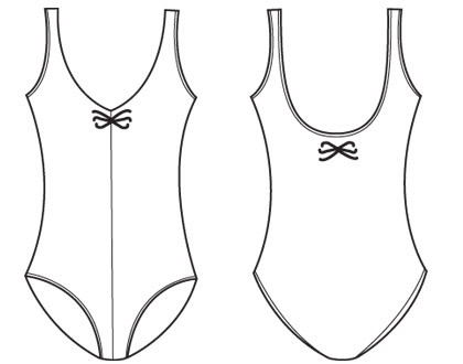 בגד גוף כתפיות רחבות מלייקרה מבריקה