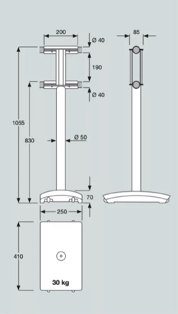 בר בלט כפול נייד